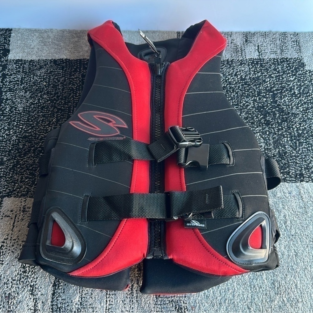 Gilet gilet de sauvetage pour homme Red Stearns  série
V1™ hydroprène pfd taille